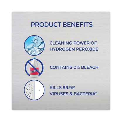 Toilet Bowl Cleaner with Oxi Action, Ocean Fresh Scent, 24 oz Angle-Neck Bottle, 2/Pack