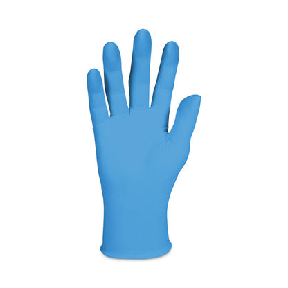 G10 2PRO Nitrile Gloves, Powder-Free, X-Large, 6 mil Thick, 9.5" Long, Blue, 90/Box