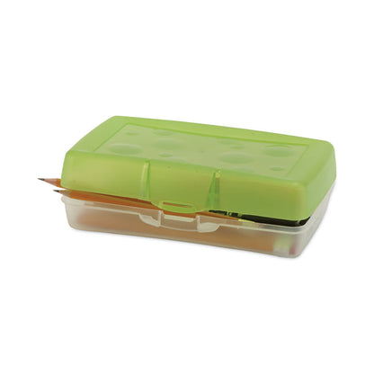 Pencil Box, 8.38 x 5.63 x 2.5, Randomly Assorted Colors
