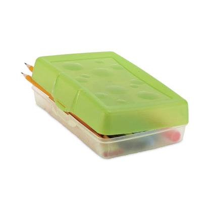 Pencil Box, 8.38 x 5.63 x 2.5, Randomly Assorted Colors
