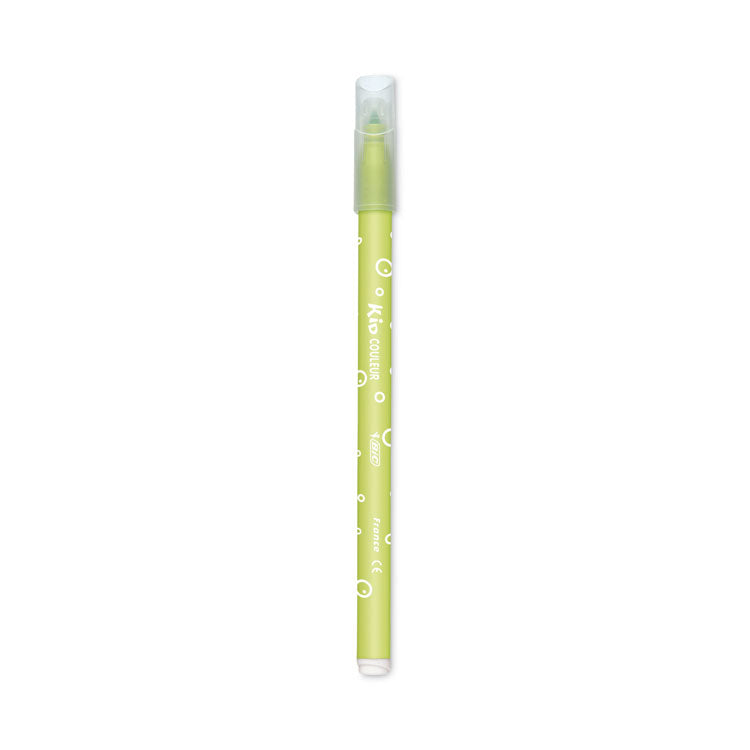 Kids Ultra Washable Markers, Medium Bullet Tip, Assorted Colors, 10/Pack