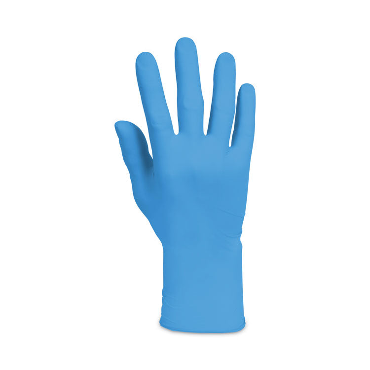 G10 2PRO Nitrile Gloves, Powder-Free, X-Small, 6 mil Thick, 9.5" Long, Blue, 100/Box, 10 Boxes/Carton