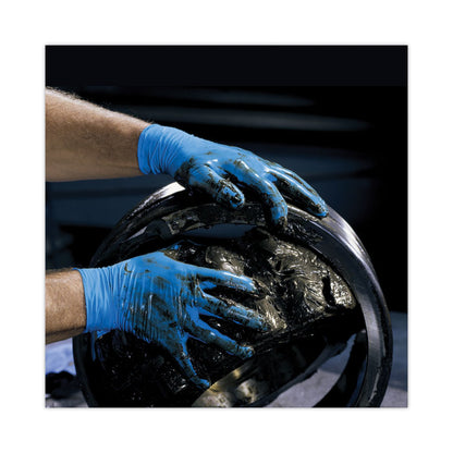 G10 2PRO Nitrile Gloves, Powder-Free, Small, 6 mil Thick, 9.5" Long, Blue, 100/Box, 10 Boxes/Carton