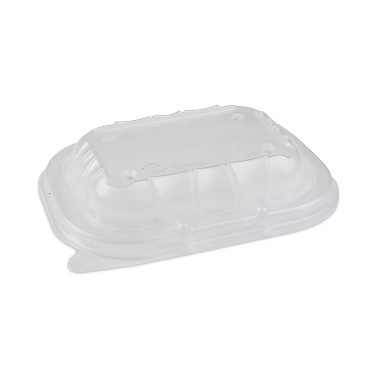 EarthChoice Entree2Go Takeout Container Vented Lid, 5.7 x 4.3 x 2.6, Clear, Plastic, 600/Carton