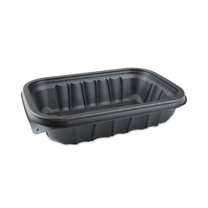 EarthChoice Entree2Go Takeout Container, 32 oz, 8.7 x 5.8 x 2.7, Black, Plastic, 300/Carton