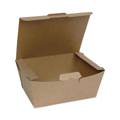 EarthChoice Tamper Evident OneBox Paper Box, 7.6 x 5.7 x 3.3, Brown, 160/Carton