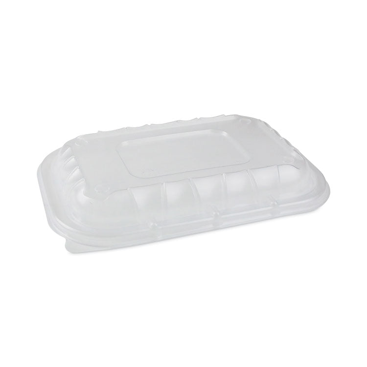 EarthChoice Entree2Go Takeout Container Vented Lid, 8.7 x 5.8 x 1, Clear, Plastic, 300/Carton