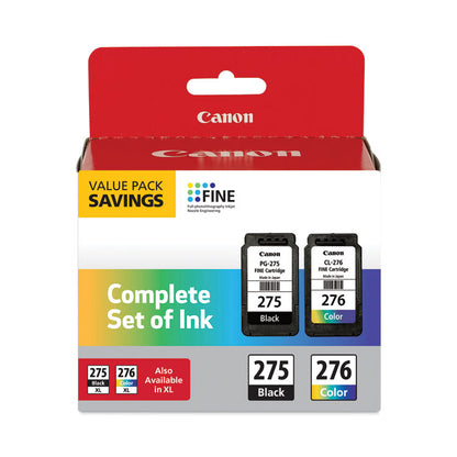 4988C005 (PGI-275, CLI-276) Multipack Ink, Black/Tri-Color