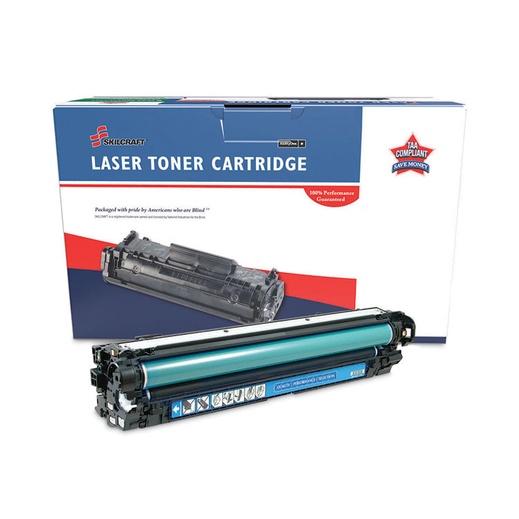 7510016961581 Remanufactured CE271A (650A) Toner, 15,000 Page-Yield, Cyan