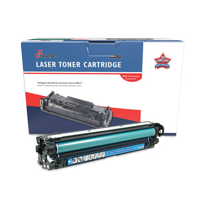 7510016961581 Remanufactured CE271A (650A) Toner, 15,000 Page-Yield, Cyan