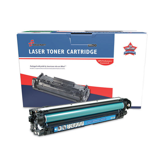 7510016961581 Remanufactured CE271A (650A) Toner, 15,000 Page-Yield, Cyan