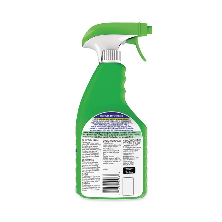 Disinfectant Multi-Purpose Cleaner Fresh Scent, 32 oz Spray Bottle