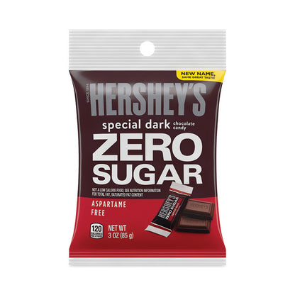 Miniatures Special Dark Sugar-Free Chocolate, 3 oz Bag, 12 Bags/Carton