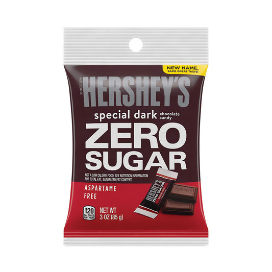 Miniatures Special Dark Sugar-Free Chocolate, 3 oz Bag, 12 Bags/Carton