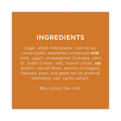 Milk Chocolate and Caramel Chocolate Squares, 15.96 oz Bag