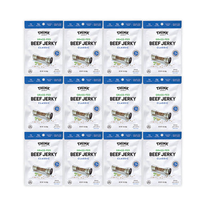 Classic Beef Jerky, 1 oz Pouch, 12/Pack
