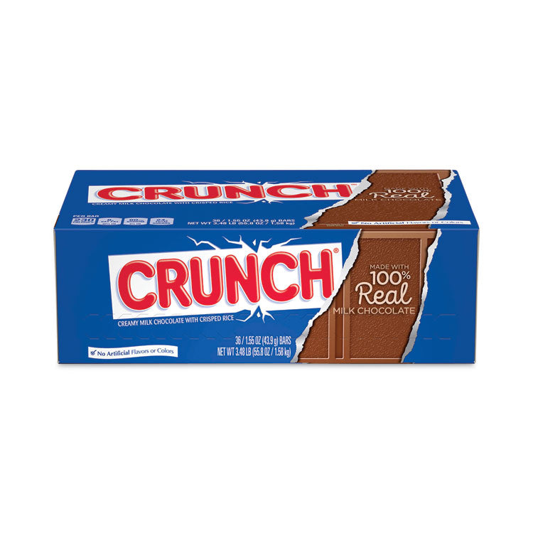 Crunch Bar, 1.55 oz Individually Wrapped, 36/Carton