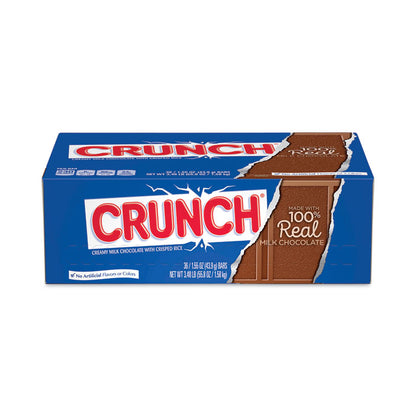 Crunch Bar, 1.55 oz Individually Wrapped, 36/Carton