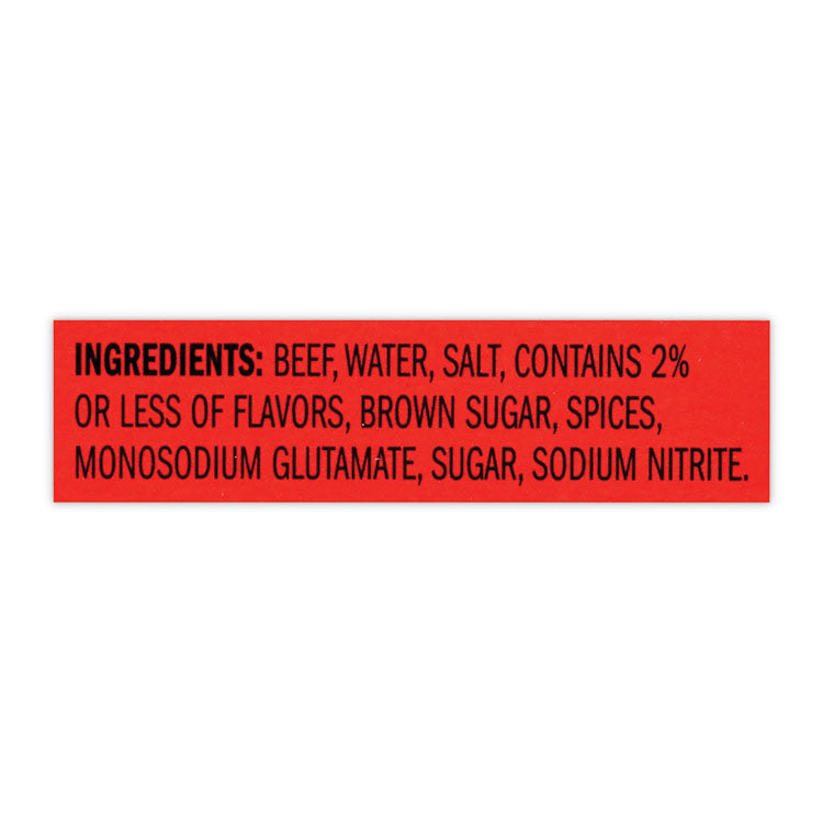 Jumbo Original Beef Steak, 2 oz Pack, 12/Box