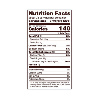 Nilla Wafers, 15 oz Box, 2 Boxes/Pack