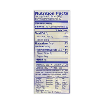 Snack Size Chocolate Candy, 1.83 lb Bag, 120 Pieces/Bag