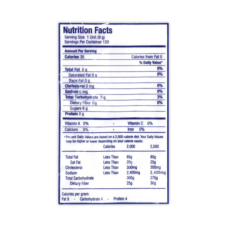 Jumbo Peppermint Balls Bag, 0.04 oz Individually Wrapped, 120 Balls/Bag, 1 Bag/Carton