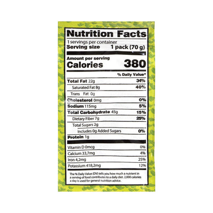 Platanitos Plantain Chips, 2.5 oz Pack, 30 Packs/Carton