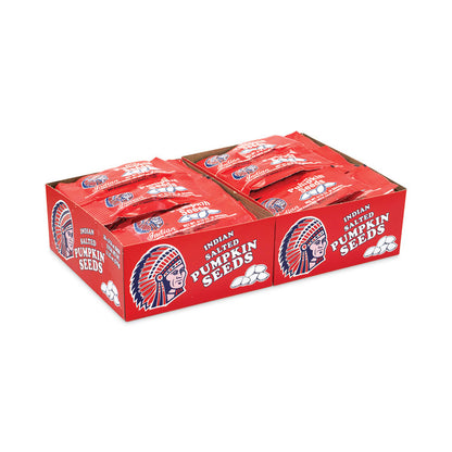 Salted Pumpkin Seeds, 0.31 oz Pouches, 36 Pouches/Pack, 2 Packs/Carton