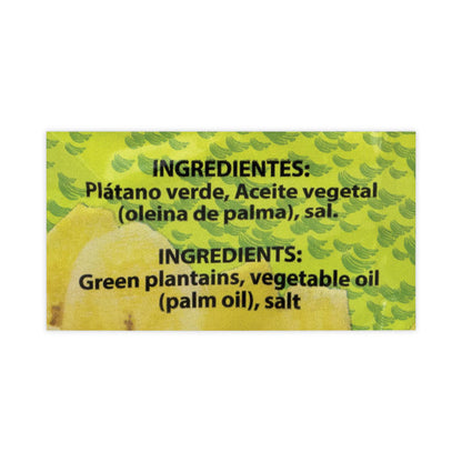 Platanitos Plantain Chips, 2.5 oz Pack, 30 Packs/Carton
