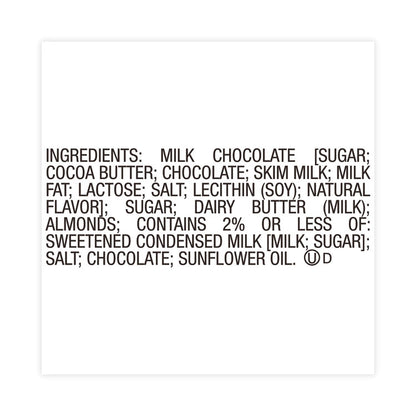 Candy Bar, 1.4 oz Bar, 18/Carton