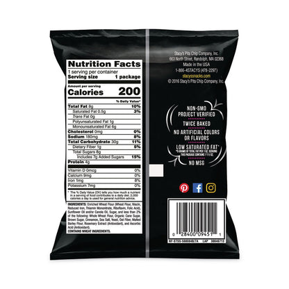 Pita Chips, 1.5 oz Bag, Cinnamon Sugar, 24/Carton