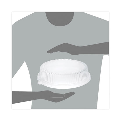 Dome Covers, For 10" Disposable Plates, Clear, Plastic, 500/Carton