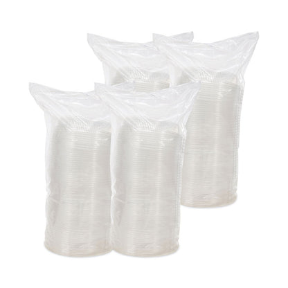 Dome Covers, For 10" Disposable Plates, Clear, Plastic, 500/Carton