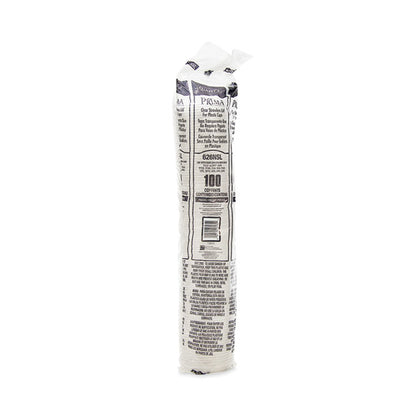 Prima Strawless Plastic Lids, Fits 12 oz to 26 oz Cold Cups, Clear, 1,000/Carton