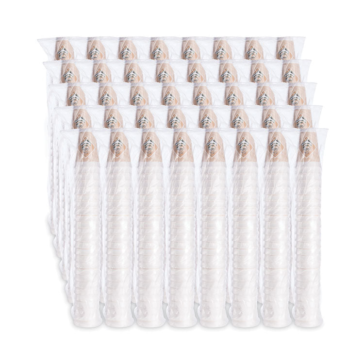 Cafe G Foam Hot/Cold Cups, 16 oz, Brown/Green/White, 1,000/Carton