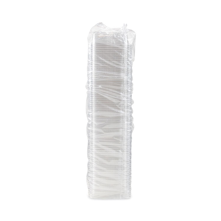 TamperGuard Snack Boxes, 24 oz, 6.3 x 6.3 x 2.1, Clear, Plastic, 300/Carton