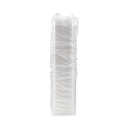 TamperGuard Snack Boxes, 24 oz, 6.3 x 6.3 x 2.1, Clear, Plastic, 300/Carton