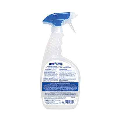 Foodservice Surface Sanitizer3, Fragrance-Free, 32 oz Bottle with Spray Trigger Attached, 6/Carton
