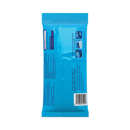 Electronics-Cleaner Wipes, 1-Ply, 7 x 10, Neutral Scent, White, 25 Wipes