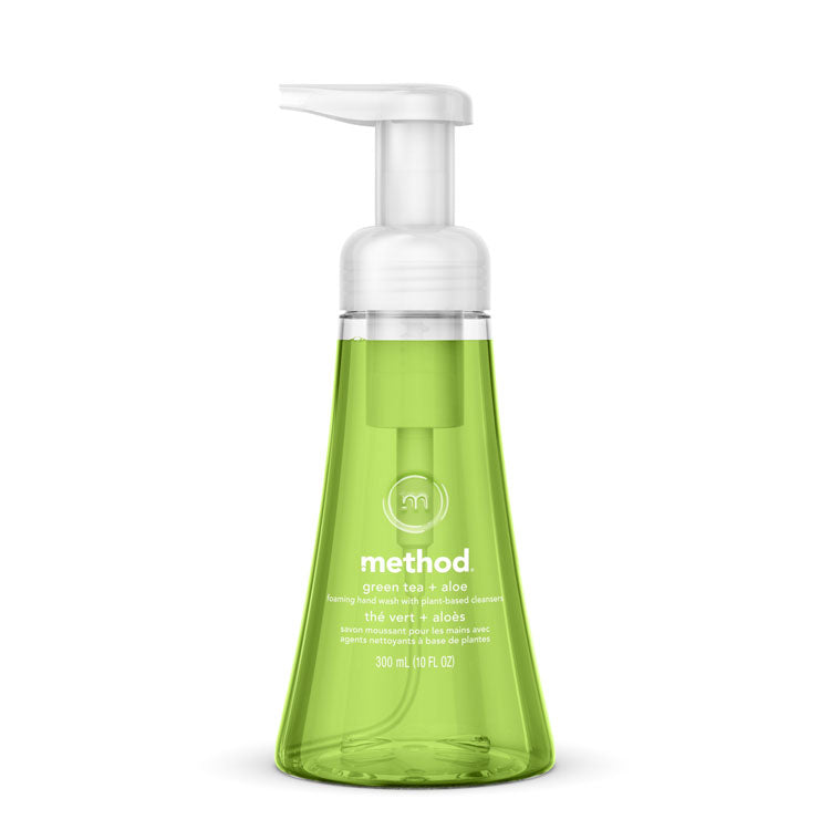 Foaming Hand Wash, Green Tea and Aloe Scent, 10 oz