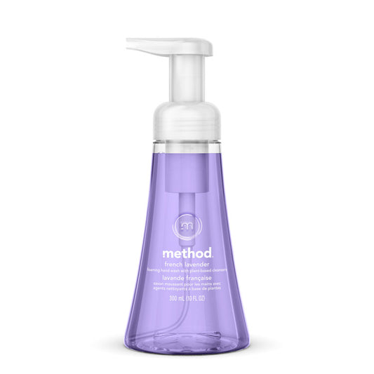 Foaming Hand Wash, French Lavender Scent, 10 oz