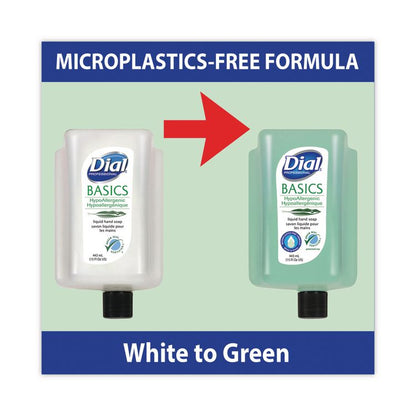 Basics MP Free Liquid Hand Soap Refill for Versa Dispenser, Unscented, 15 oz, 6/Carton