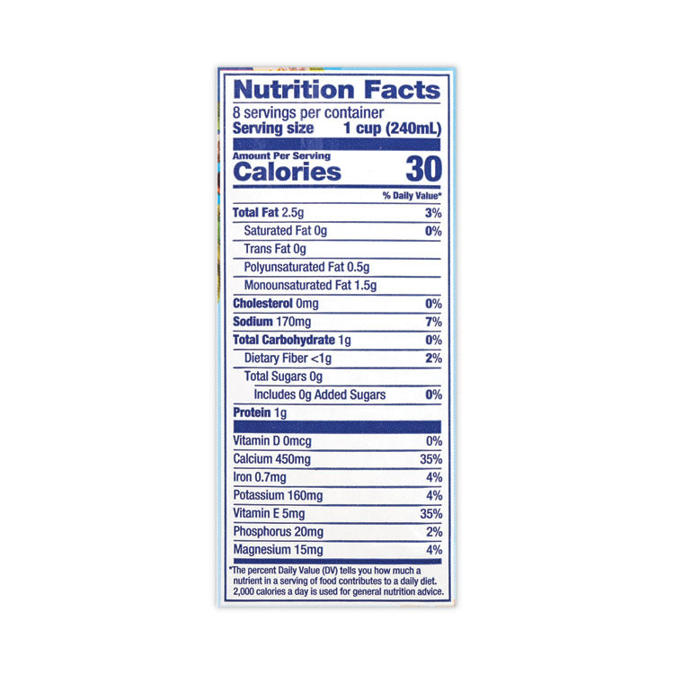 Almond Breeze Almond Milk, Unsweetened Vanilla, 64 oz Carton, 2/Pack