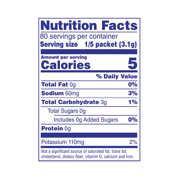 Flavored Drink Mix Pitcher Packs, Lemonade, 0.14 oz Packets, Yield 2 Qt/Packet, 32 Qt/Pouch, 16 Packets/Pouch, 1 Pouch/Carton