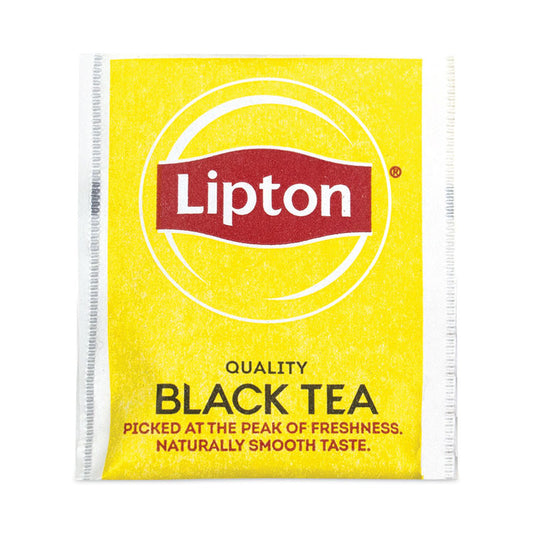 Tea Bags, Black, 0.07 oz Bags, 312 Bags/Carton