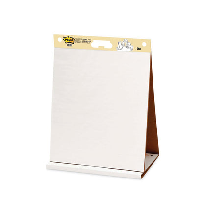 Original Tabletop Easel Pad with Self-Stick Sheets, Unruled, (20) White 20 x 23 Sheets