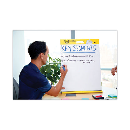 Original Tabletop Easel Pad with Self-Stick Sheets, Unruled, (20) White 20 x 23 Sheets