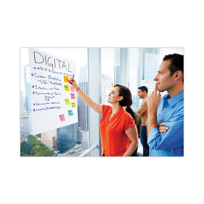 Self-Stick Wall Pad, Unruled, (20) White 20 x 23 Sheets, 4/Carton