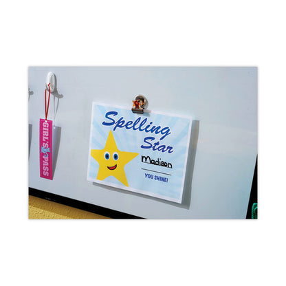Self-Sealing Laminating Pouches, 12.5 mil, 2.81" x 4.5", Gloss Clear, 5/Pack