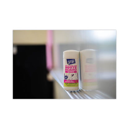 Dry Erase Board Cleaner Wipes, 7 x 12, 40/Canister
